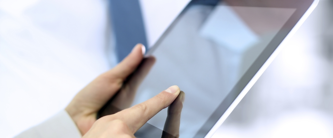 Person filling out dental implant patient forms on their phone